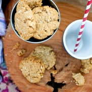 Ginger and Quinoa ANZAC biscuit